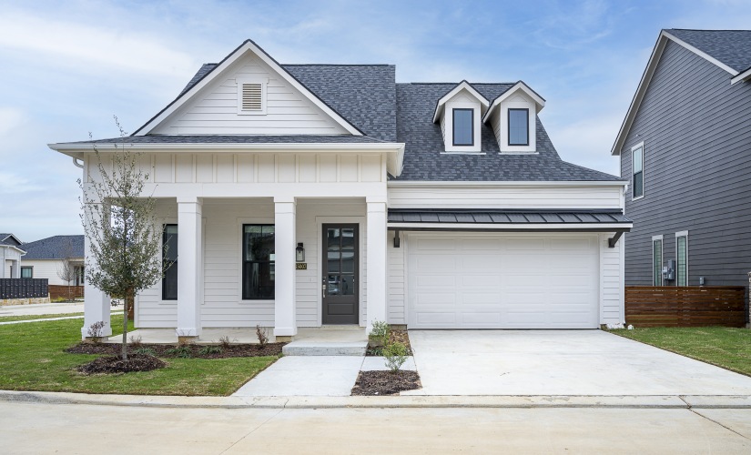 Grove - 3 bedroom floorplan layout with 2.5 bathrooms and 1696 square feet